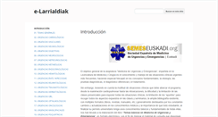 Desktop Screenshot of e-larrialdiak.com